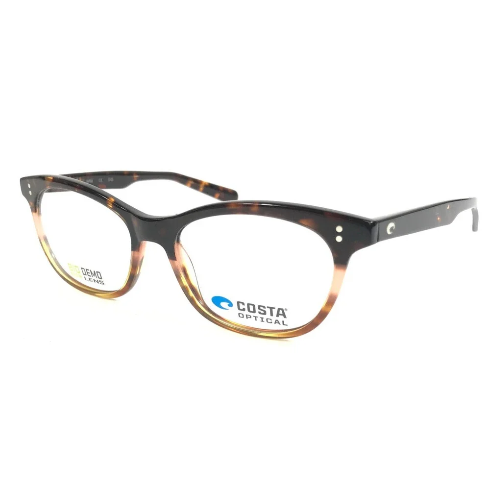 Costa Eyeglasses Frames MRA 110 242 Brown Tortoise Cat Eye Full Rim 51-17-140